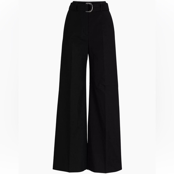 Boss Pants - NWT BOSS Relaxed-Fit Trousers in a Linen Blend